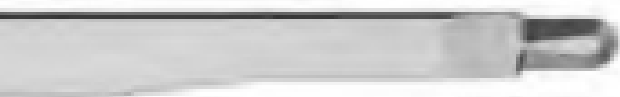 Lamellar Blade Straight Straight, Smooth Undersurface, Sharp All Around